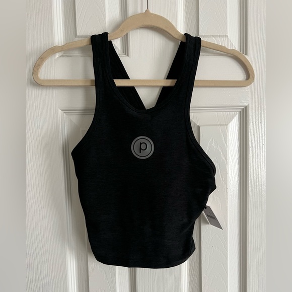 Beyond Yoga Tops Nwt Beyond Yoga Pure Barre Cropped Bra Top Built